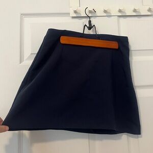 Navy Abercrombie Skort